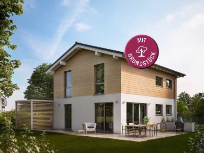 Individuelles Massivhaus von Kern-Haus in Limbach/Vogtland!