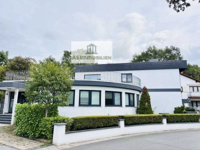 AS IMMOBILIEN: Modern, fully furnished 4-room penthouse terrace garage - Groß-Gerau 25min to Clay