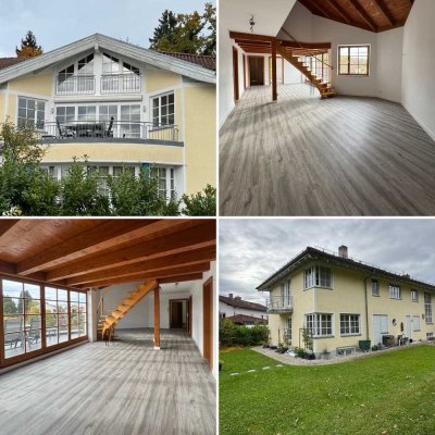 RO-Oberwöhr - Individuelle, ruhige Maisonette-Wohnung in Villa, mit Einbauküche und Terrassenbalkon