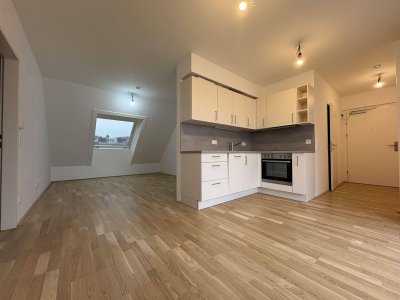 GEMÜTLICHE 2-Zimmer-DG Wohnung mit Terrasse|Blick auf Schloss Schönbrunn und Gloriette I NÄHE U3