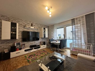 Katip | Top-Immobilie in Hochzoll-Nord: 3-ZKB-Wohnung mit Südbalkon und Stellplatz