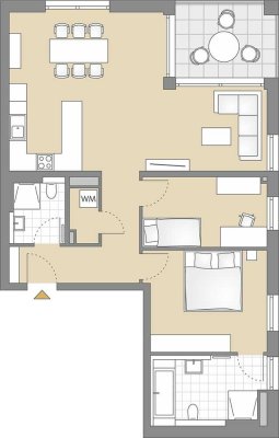 Wohntraum aus 3-Zimmern! (303)