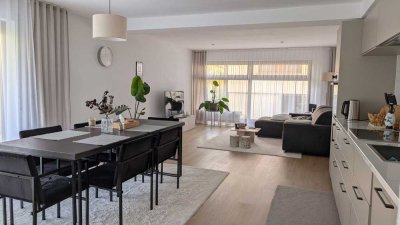 3,5-Zimmer-Wohnung mit Terrasse, Garten und EBK in Besigheim