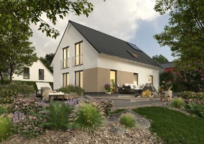 Nachhaltig Bauen, modern wohnen mit Stil – großzügiges Familienhaus mit durchdachtem Grundriss