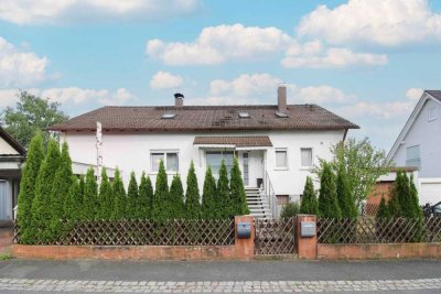 Zweifamilienhaus mit großem Garten in familienfreundlicher Lage von Sassanfahrt bei Hirschaid