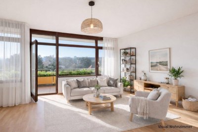 Sonnige Stadtwohnung mit unverbaubarem Weitblick über Linz - vollsaniert