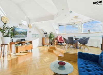 Wien zu Füßen, Schönbrunn im Blick – exklusiver Dachgeschoss-Traum