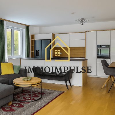 Moderne 4-Zimmer-Dachgeschoßwohnung mit großer Westterrasse
