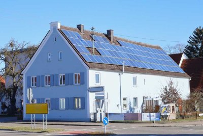 Renditestarke Monteur-Unterkunft 
mit PV-Anlage und Stadel