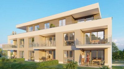 4,5-Zimmer-Traum mit großem Südbalkon, Aufzug und Blick in die Natur