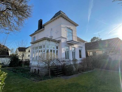 Hübsche Jugendstilvilla im Bergedorfer Villenviertel