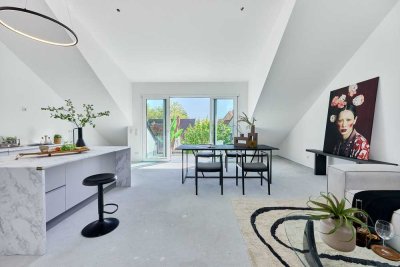 Exklusive Maisonette mit Hauscharakter – stillvolles Wohnen auf 3 Ebenen mit privater Dachterrasse