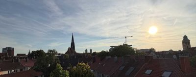 Wohnen über den Dächern Münsters – exklusive Maisonette im Erstbezug