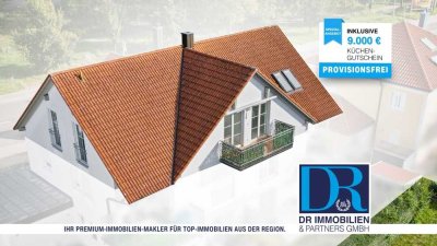 Zentrale 4-Zi-Whg über das gesamte DG! Mit Südbalkon und Einzelgarage