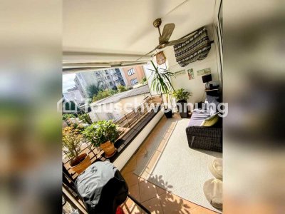 Tauschwohnung: Tausche DUS gegen Köln / Zentr 3-Zimmer-Wohnung inkl. Loggia
