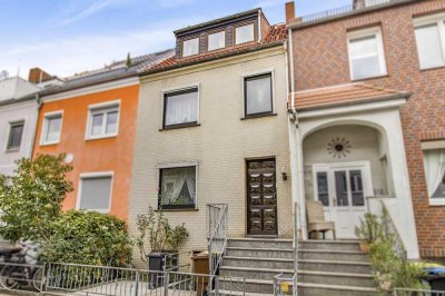 Bremen - Findorff / Modernisierungsbedürftiges Reihenhaus in sehr beliebter Lage