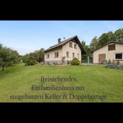 Wallitz: Am Feld, am Wald - großes EFH mit Einliegerwohnung, Doppelgarage,  3 Bädern