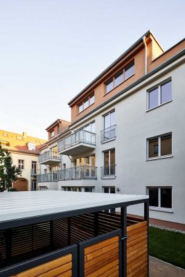 Möblierte charmante Neubauwohnung im Auftrag der Eigentümerin