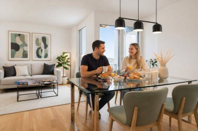 2-Zimmer-Neubauwohnung nahe AKH - Loggia - Erstbezug - Ruhelage