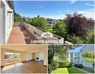 Toll geschnittene Wohnung mit Potenzial in Top-Lage von Haarzopf       * Großer Balkon * Kamin *