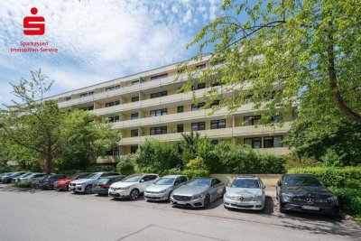 Für Eigennutzer oder Kapitalanleger:
Gut geschnittene 2-Zimmer-Eigentumswohnung mit TG-Stellplatz