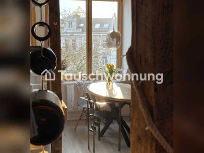 Tauschwohnung: Loft-Wohnung mit Blick über Hamburg
