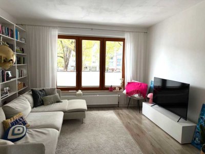 Helle 2-Zimmer Wohnung mit Balkon in der Becherstraße in Derendorf