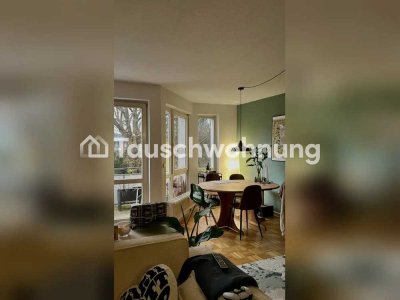 Tauschwohnung: Offene Wohnung mit Westbalkon