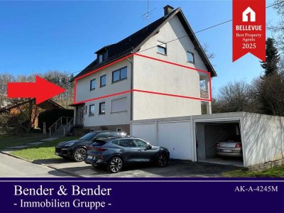 Gepflegte 4-Zimmer-Etagenwohnung mit Balkon in Oberirsen zu vermieten!