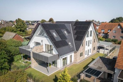 Traum-Dachgeschosswohnung mit Dachloggia in Wallenhorst, Besichtigung: Samstag 21.6. 13-15 Uhr