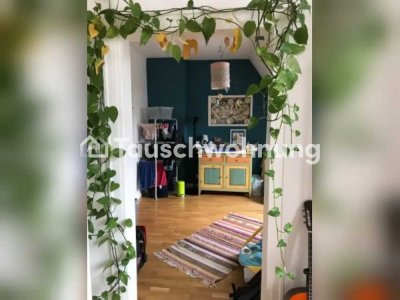 Tauschwohnung: 3-Zimmerwohnung Koeln-Suelz mit Balkon gegen 4-Zimmer