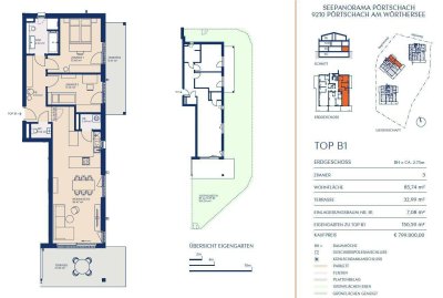 Exklusive Garten-Wohnung mit Nähe zum Wörthersee - SEEPANORAMA Pörtschach