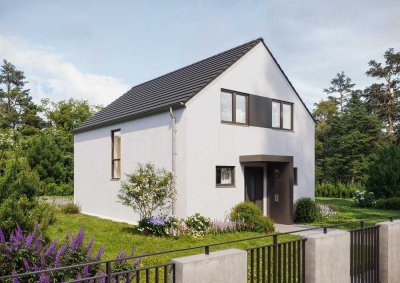 Freistehendes Architektenhaus in massiver Bauweise in Lampertheim