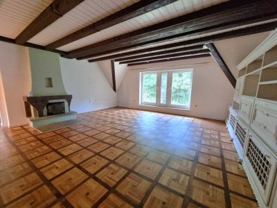 Großzügiges Wohnen im Grünen - Oberwohnung in einem Niedersachsenhaus