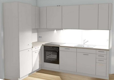 1. OG - Neubau Erstbezug 3 Zimmer Wohnung in Lokstedt mit Loggia-Balkon und Einbauküche