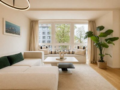 Bezugsfreie 1-Zimmer-Wohnung mit Loggia im Erstbezug nach Modernisierung!