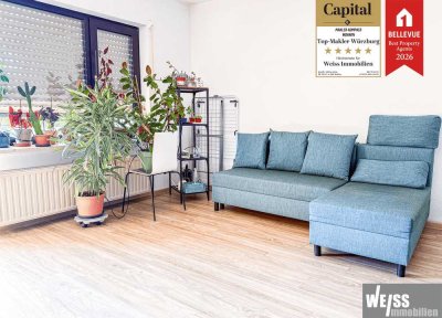 Gemütliche 2-Zimmer-Wohnung mit Balkon, EBK & Garagenstellplatz