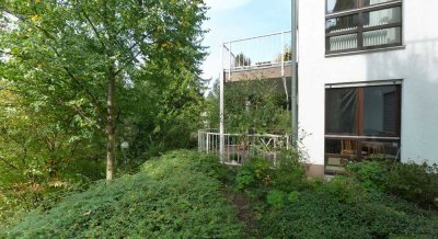 Freiburg-Herdern, schöne 2 Zi-Wohnung ruhig und zentral im Grünen