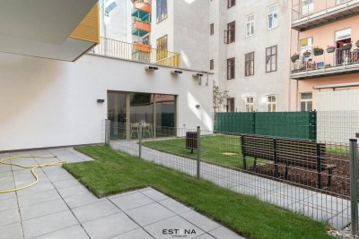 Urban wohnen, grün genießen – Erdgeschosswohnung mit Garten - provisionsfrei