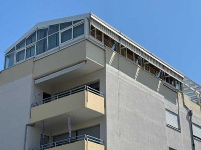 3 Zimmer Penthousewohnung mit einem großen Wintergarten, Terrasse u.v.m. in 63796 Kahl am Main