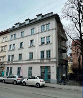 Sehr helle und ruhig gelegene 3-Zimmer-Wohnung mit Südbalkon in München Westend