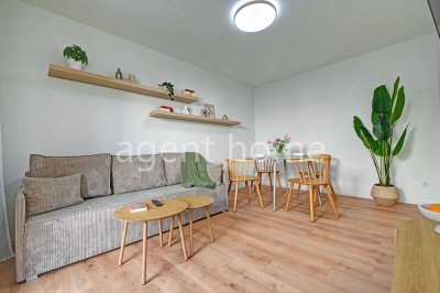 MÖBLIERT - STILVOLL  RUHIG - 2-Zimmer-Wohnung mit Terrasse