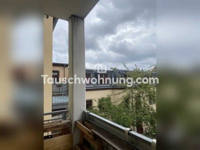 Tauschwohnung: 2-Raumwohnung am Alaunpark mit Balkon