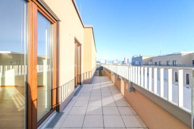 Über den Dächern zuhause – modernes Penthouse mit großer Dachterrasse