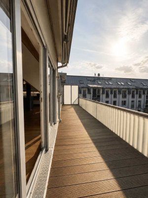 Lichtdurchflutete Maisonette mit Designküche und traumhafter Westausrichtung