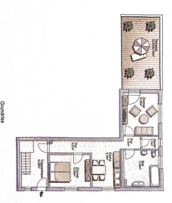 Helle 2,5-Zimmer Wohnung in Regensburg-Keilberg