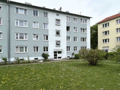 Vermietete 3-Zimmer-Wohnung mit Garage in stadtnaher Lage von Kaufbeuren