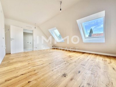Kompaktes City-Loft: 1 Zimmer, große Wohnküche &amp; Bad mit WM-Anschluss