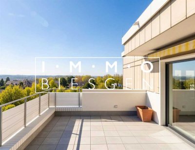 Willkommen über den Dächern des Ruhrgebiets – Penthouse mit großem Potenzial in 45473 Mülheim