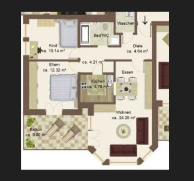 Schöne, helle, hochwertig renovierte Wohnung in idealer Lage